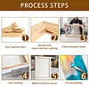 Art stretcher canvas frame